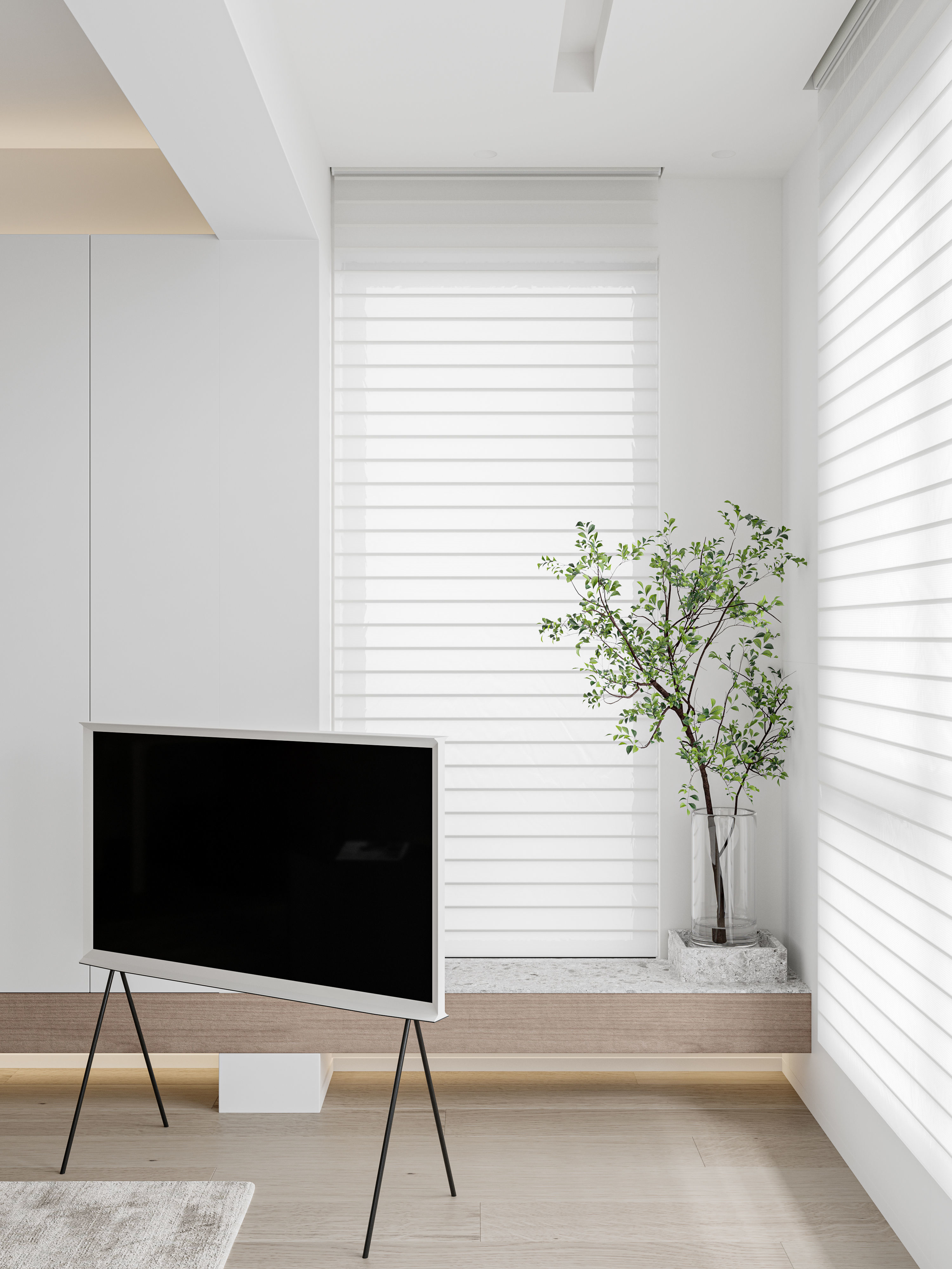 Living Room Interior Scene for 3DMAX and Corona Renderer  3D model_8