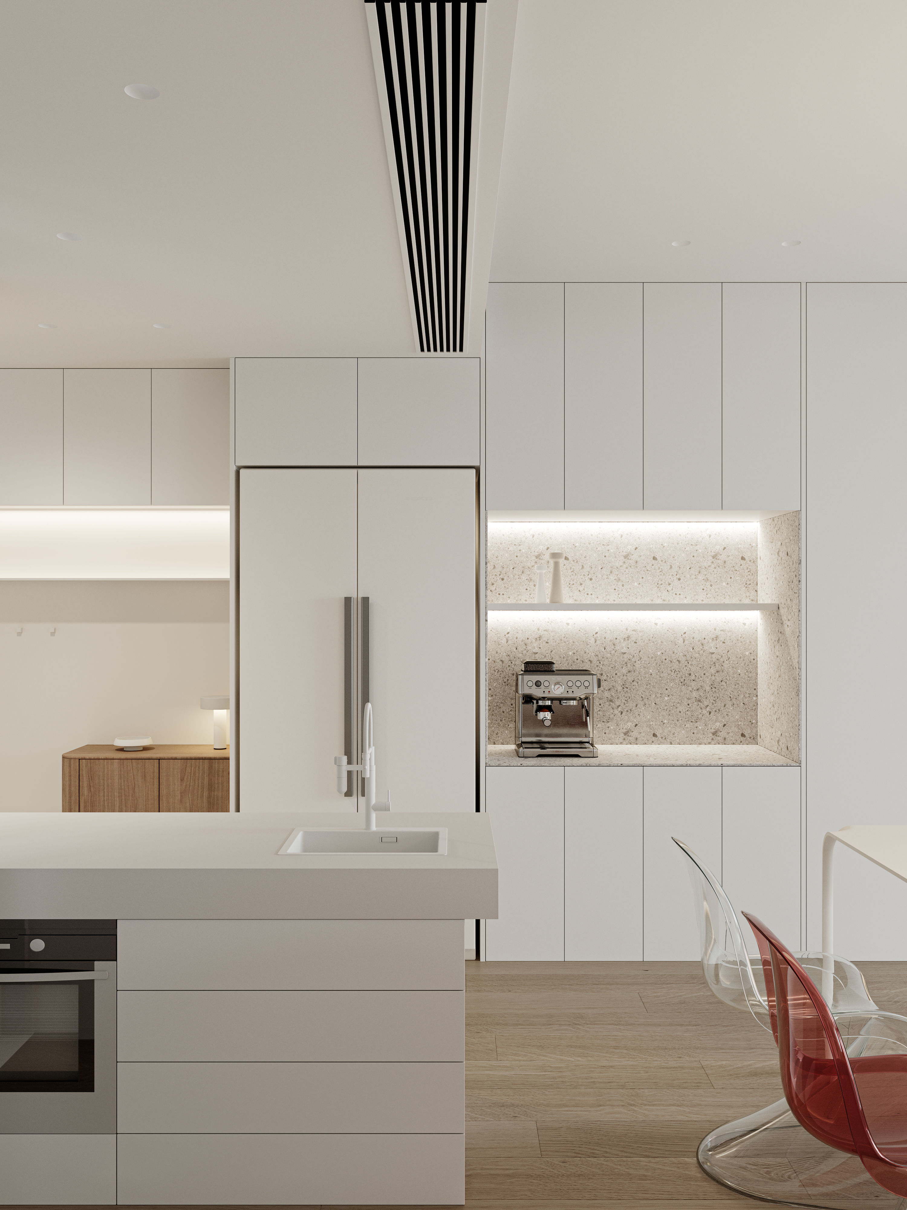 Living Room Interior Scene for 3DMAX and Corona Renderer  3D model_12