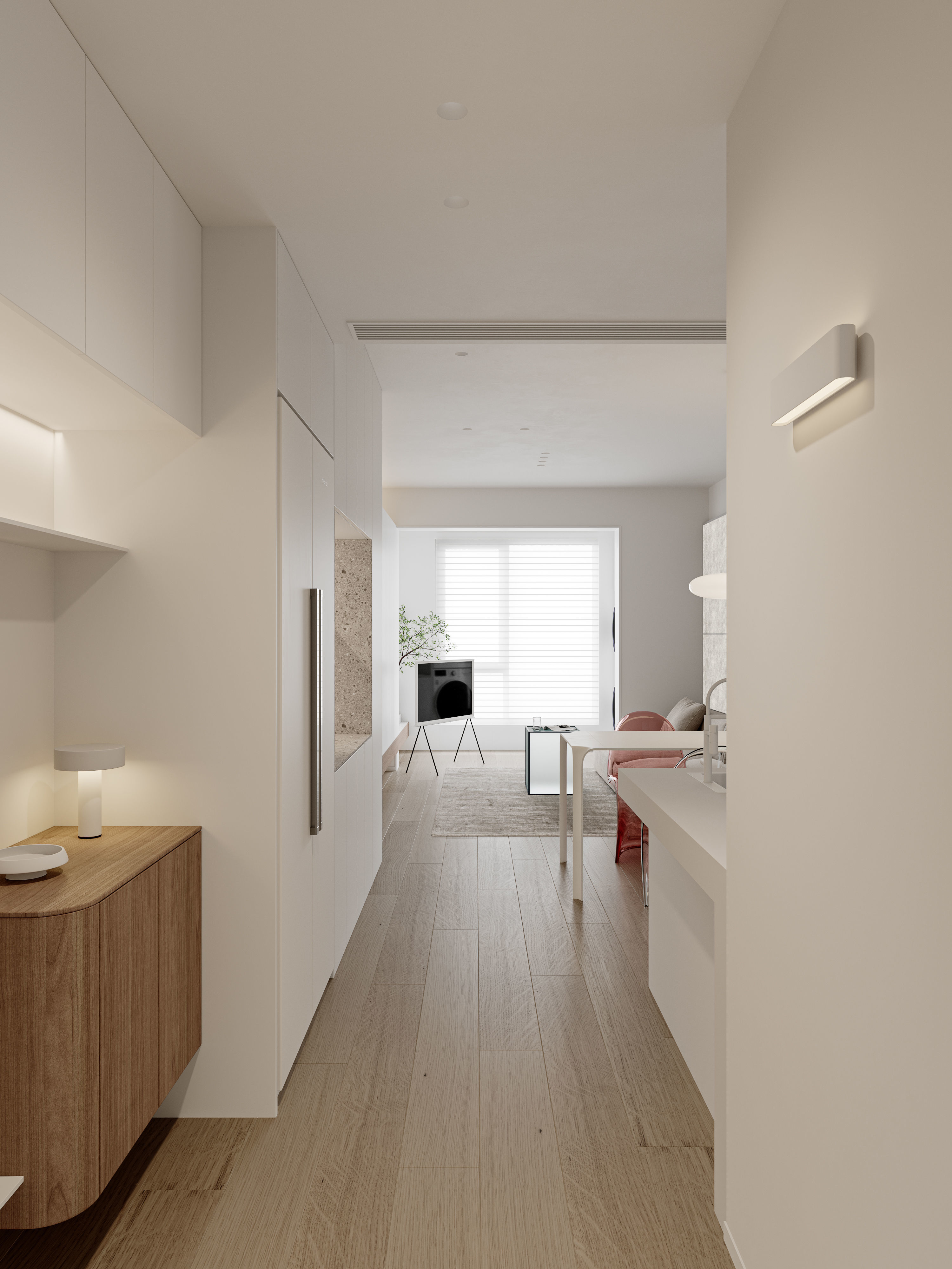 Living Room Interior Scene for 3DMAX and Corona Renderer  3D model_7