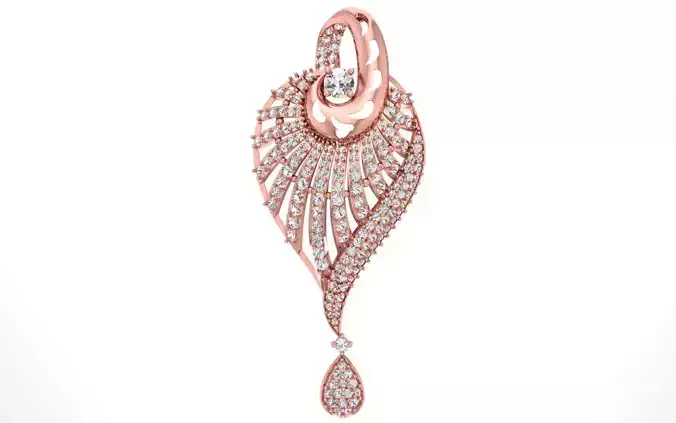 Women Pendants 3dm STL OBJ FBX Renders Details