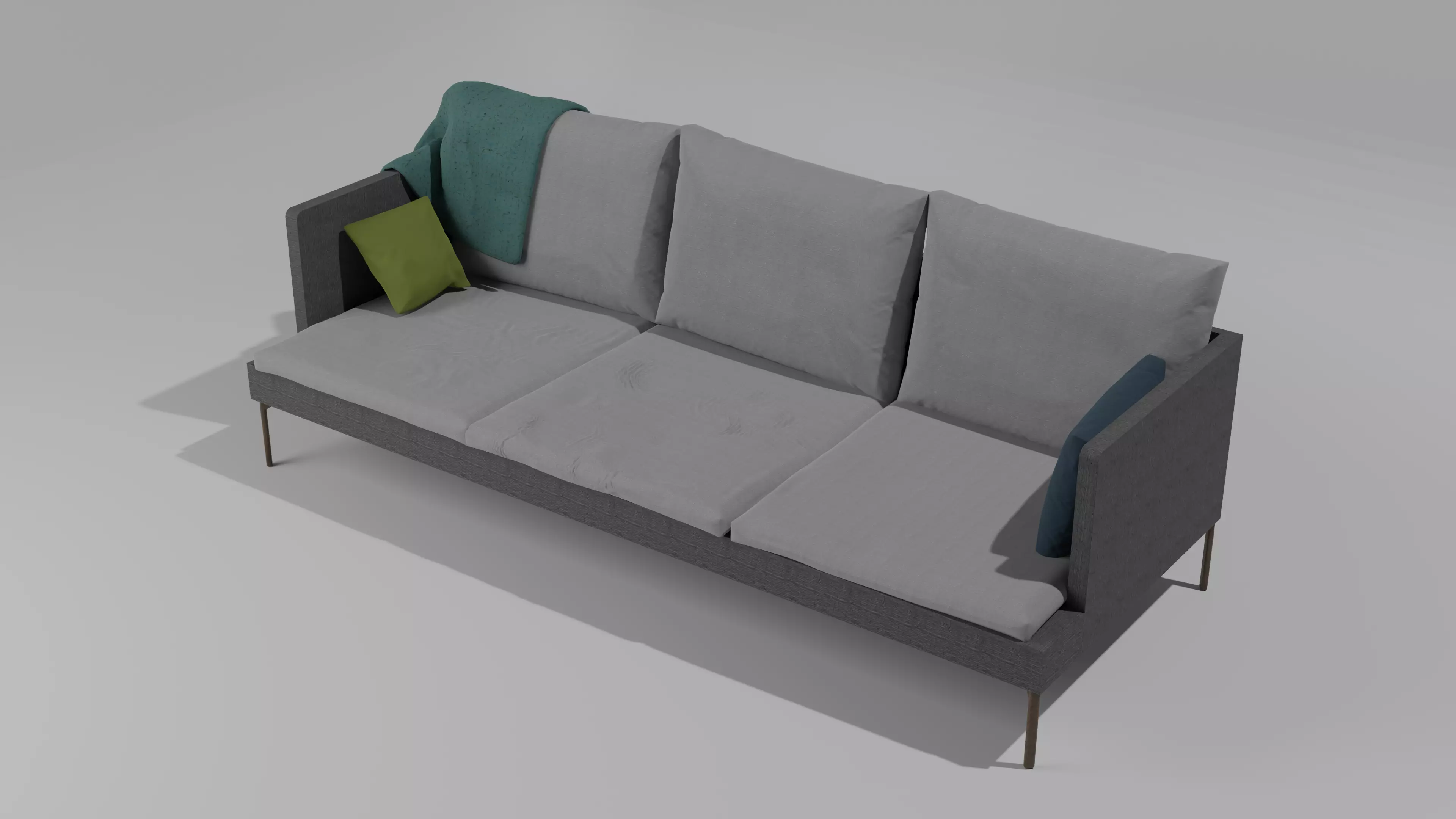 Interior sofa 3D model_0