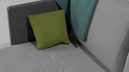 Interior sofa 3D model_5