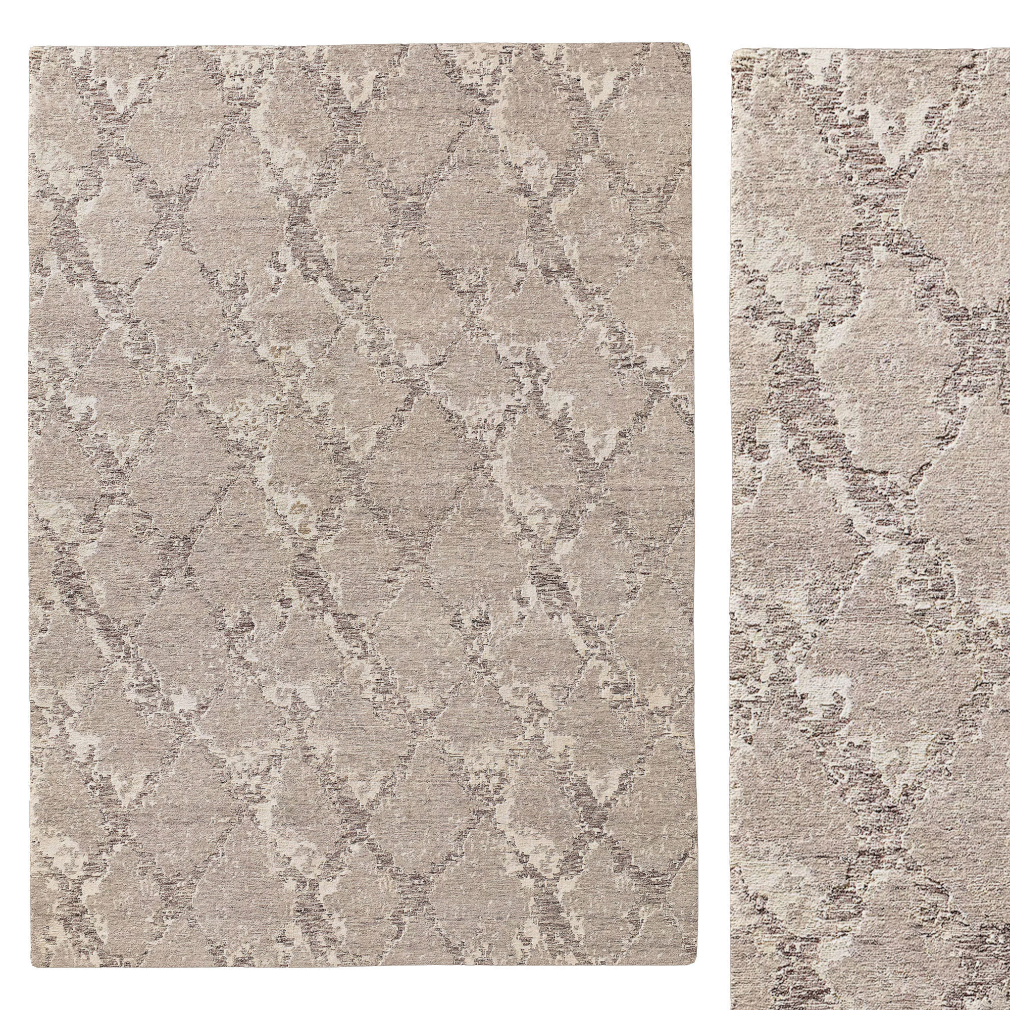 HAMZEH HAND-KNOTTED RUG B 3D model_5