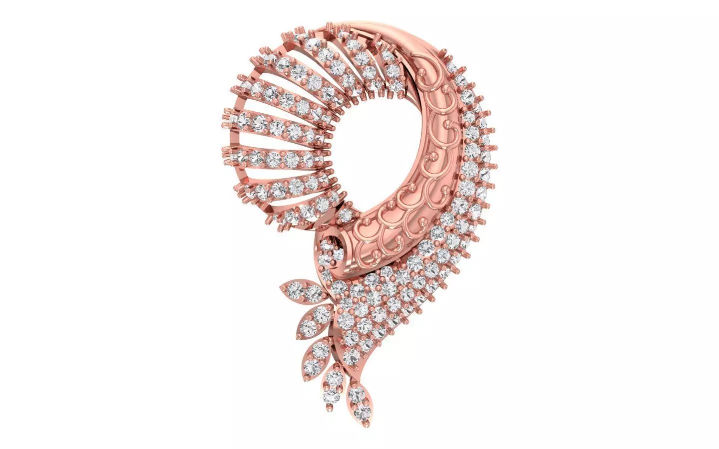 Women Pendants 3dm STL OBJ FBX Renders Details 3D print model