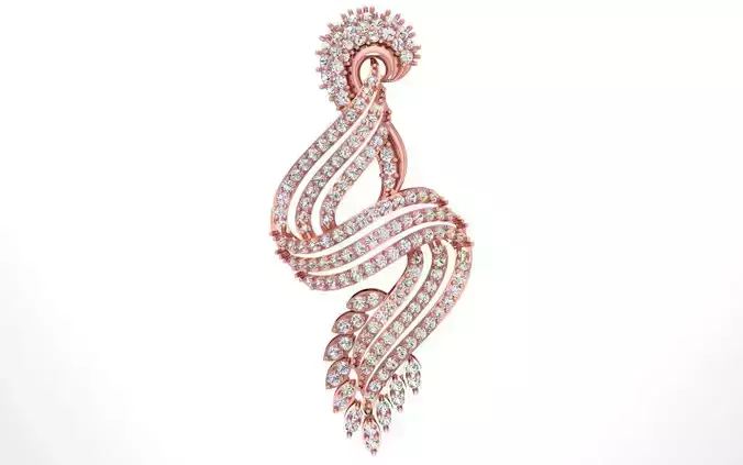 Women Pendants 3dm STL OBJ FBX Renders Details