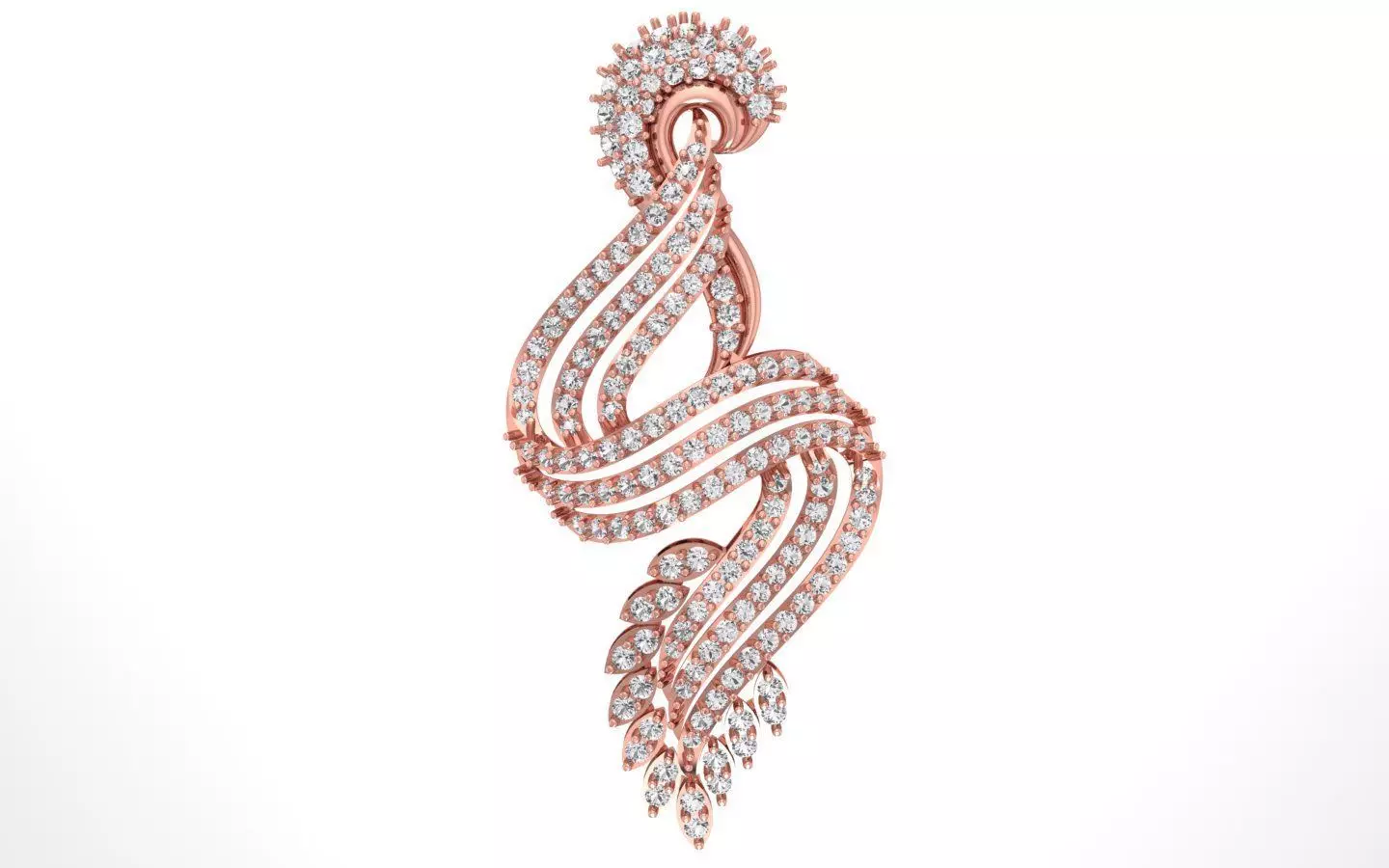 Women Pendants 3dm STL OBJ FBX Renders Details 3D print model_0