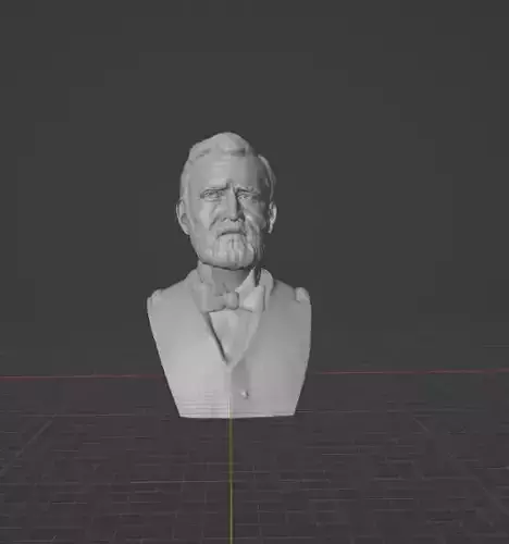 Ulysses S Grant 3D print model