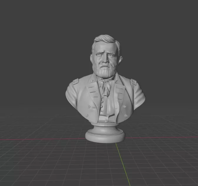 Ulysses S Grant 3D print model