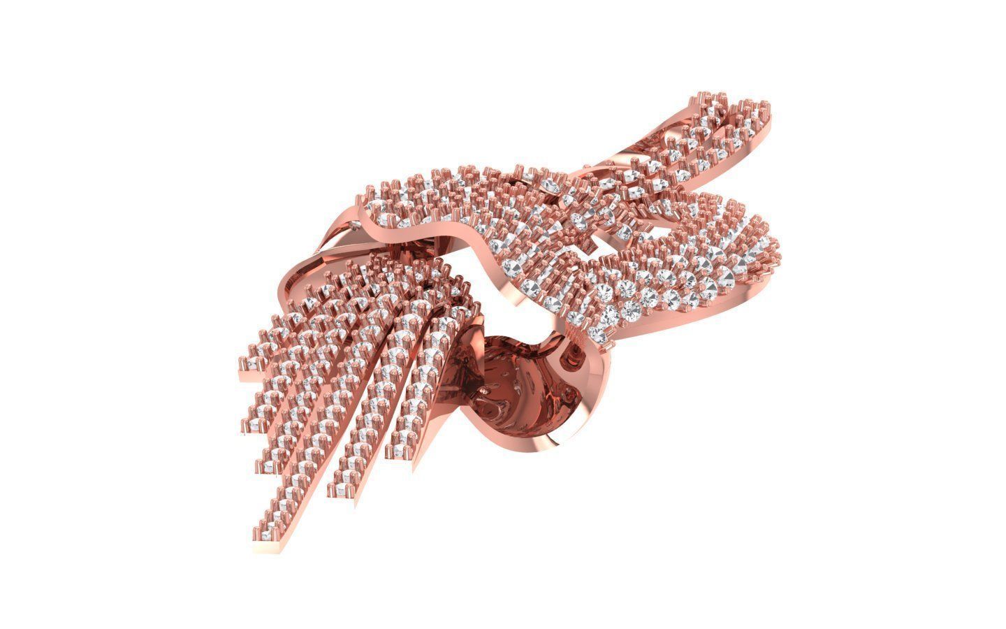 Women Pendants 3dm STL OBJ FBX Renders Details 3D print model_1