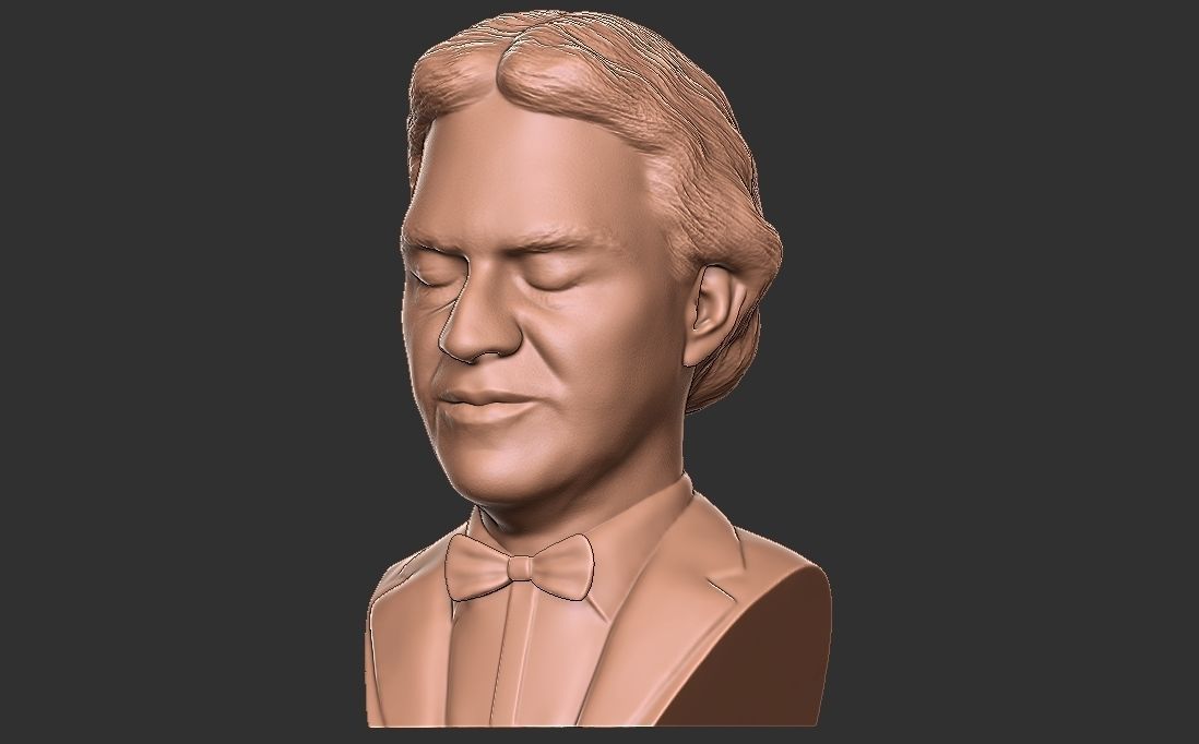 Andrea Bocelli bust for 3D printing 3D print model_7