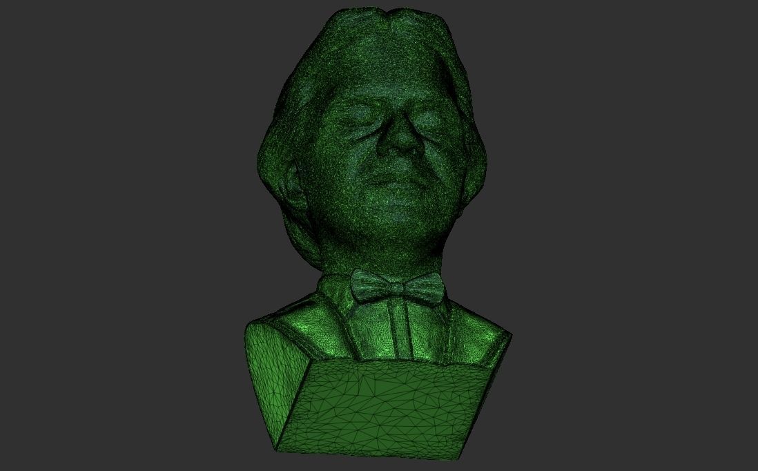 Andrea Bocelli bust for 3D printing 3D print model_34