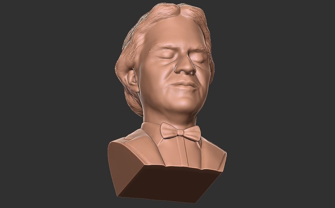 Andrea Bocelli bust for 3D printing 3D print model_23