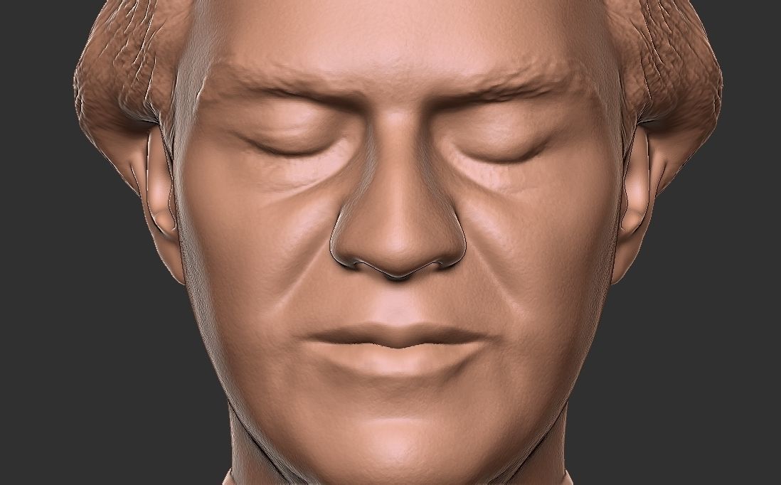 Andrea Bocelli bust for 3D printing 3D print model_26
