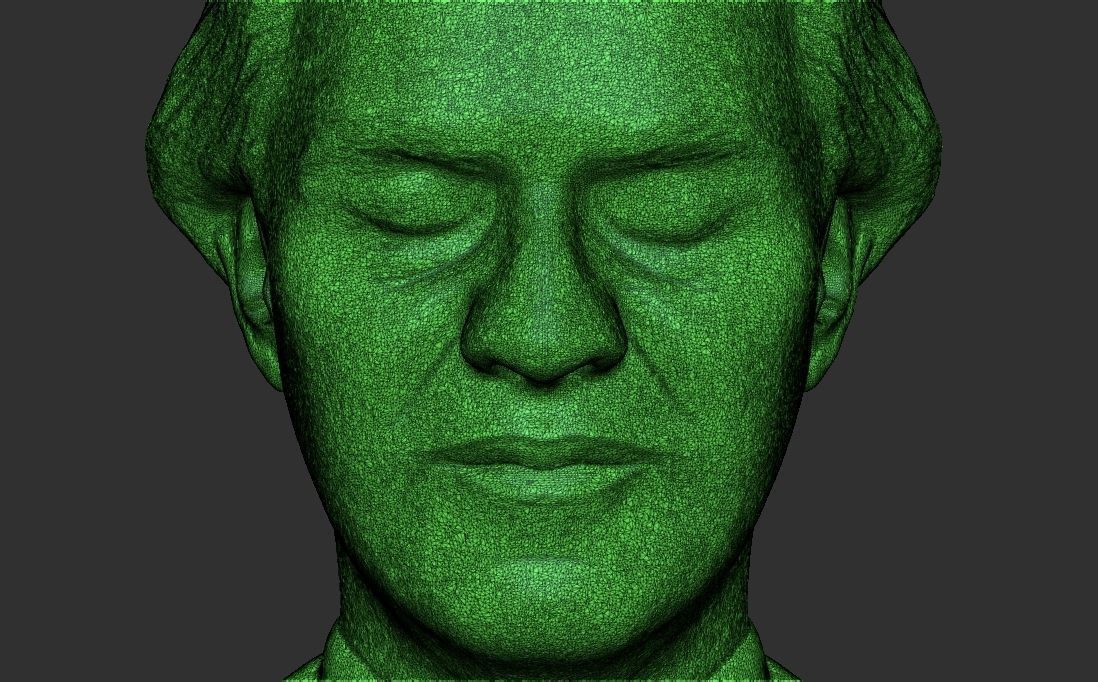 Andrea Bocelli bust for 3D printing 3D print model_33