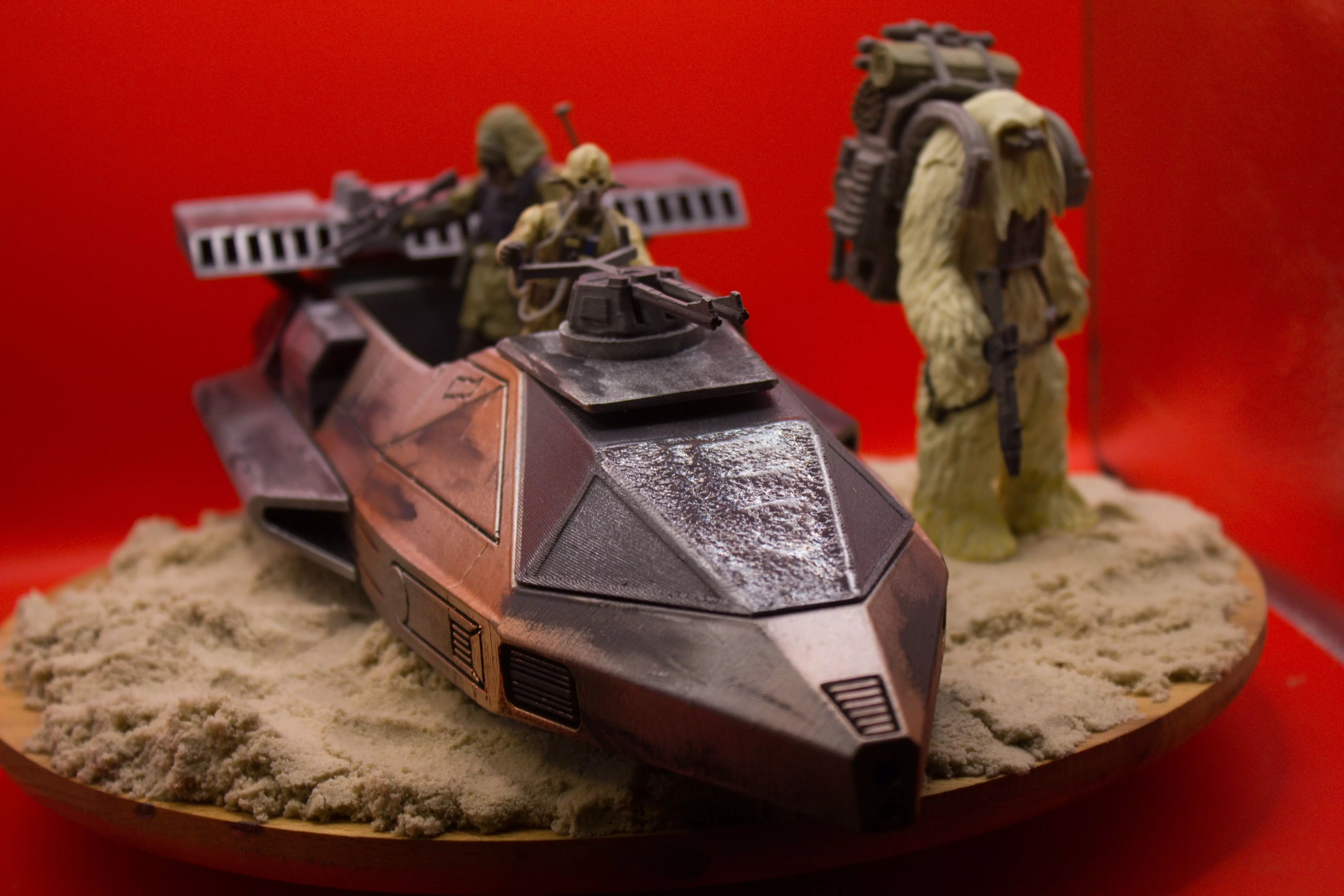 mos espa v35 speeder 3D print model_0