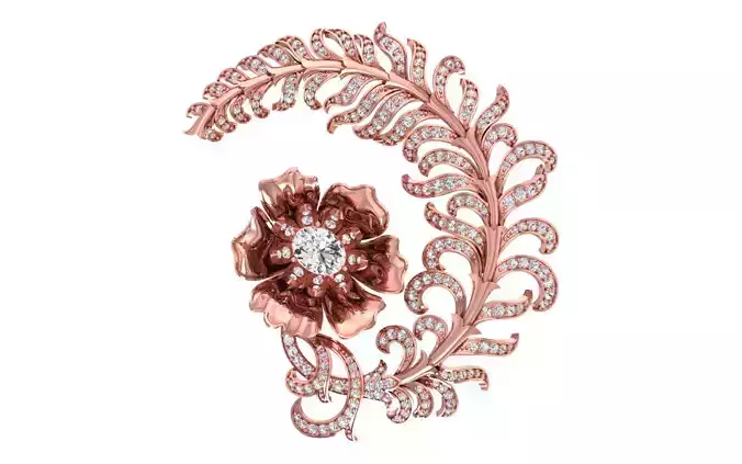 Women Pendants 3dm STL OBJ FBX Renders Details