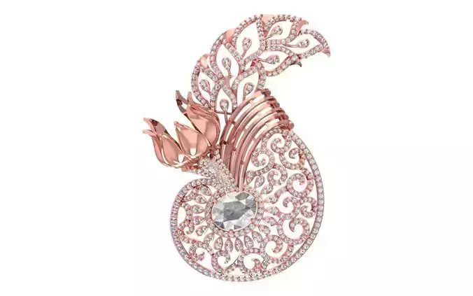 Women Pendants 3dm STL OBJ FBX Renders Details