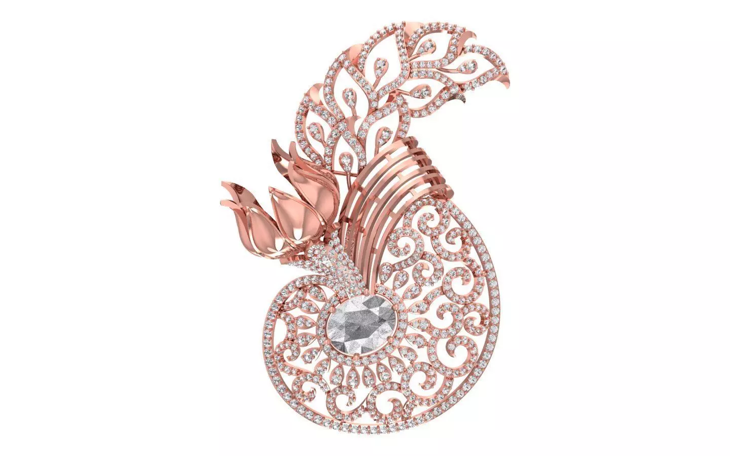 Women Pendants 3dm STL OBJ FBX Renders Details 3D print model_0