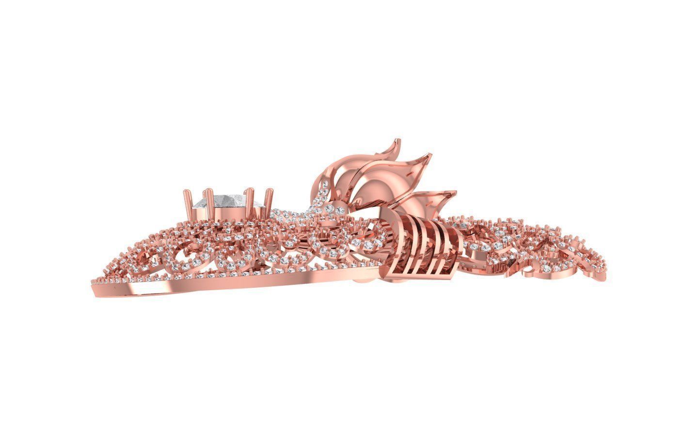 Women Pendants 3dm STL OBJ FBX Renders Details 3D print model_2