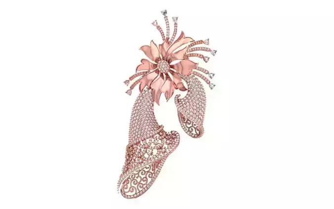 Women Pendants 3dm STL OBJ FBX Renders Details