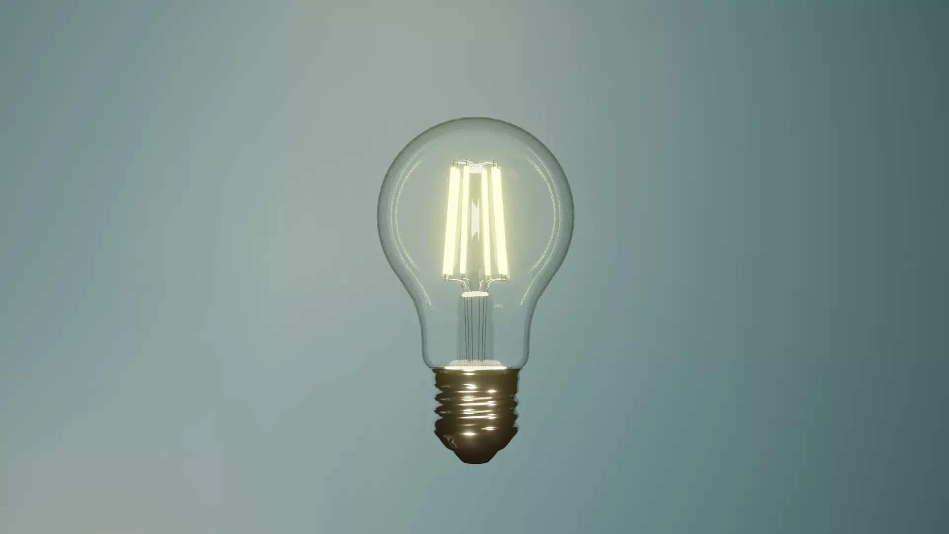 Edison Light Bulb Free 3D model
