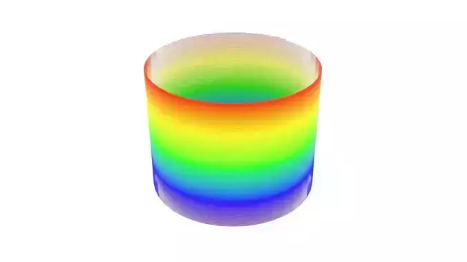 Animated Slinky 3D model