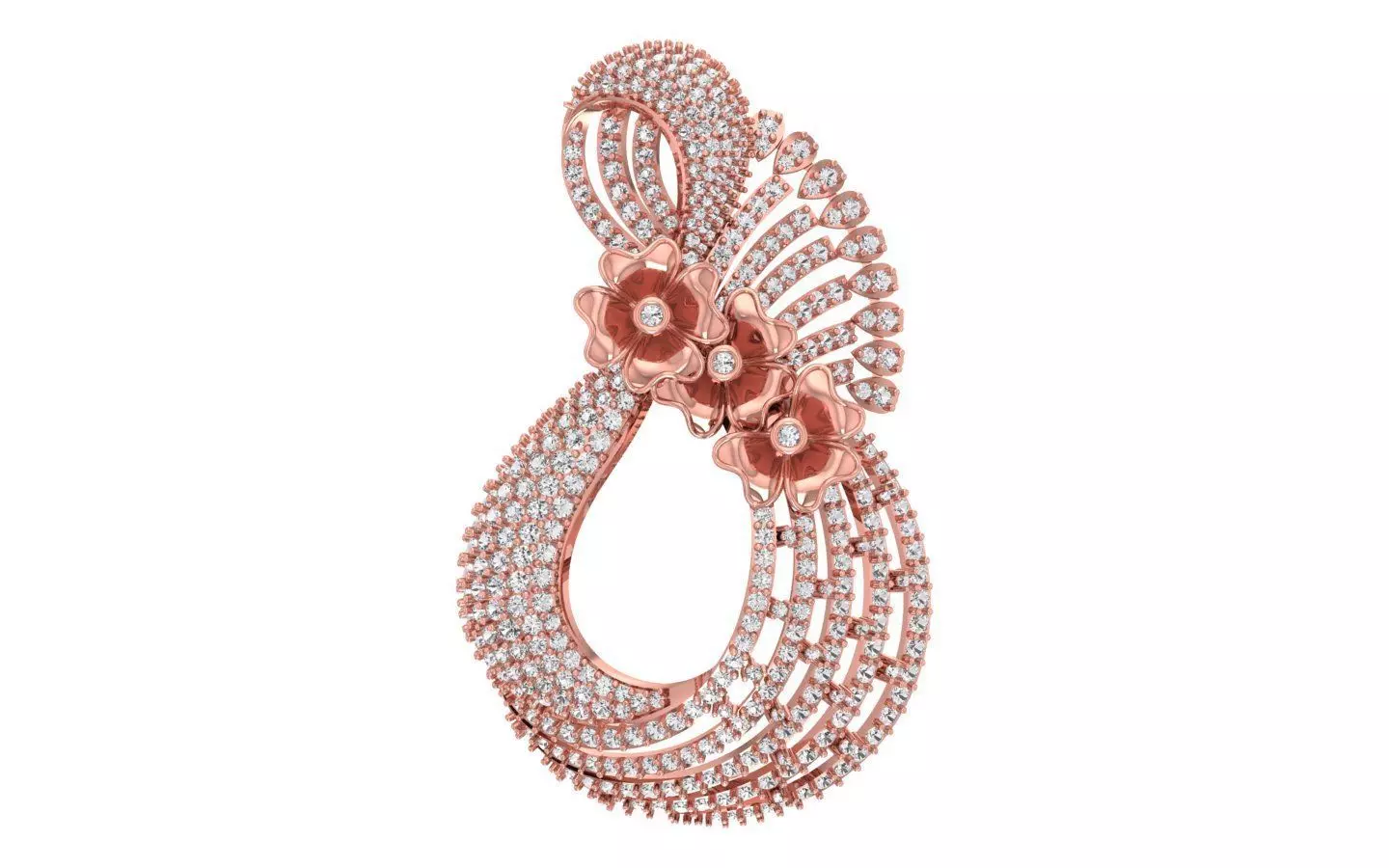 Women Pendants 3dm STL OBJ FBX Renders Details 3D print model