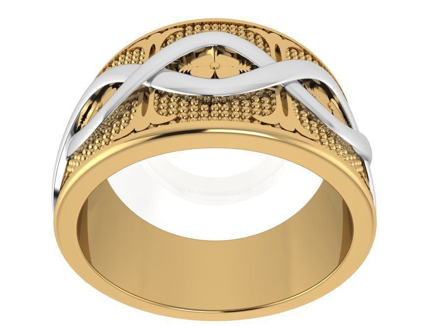 Perpetuity ring 2700 3D print model 3D print model_2