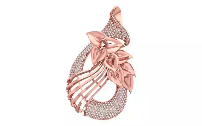 Women Pendants 3dm STL OBJ FBX Renders Details