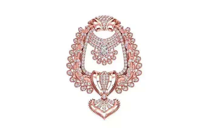 Women Pendants 3dm STL OBJ FBX Renders Details