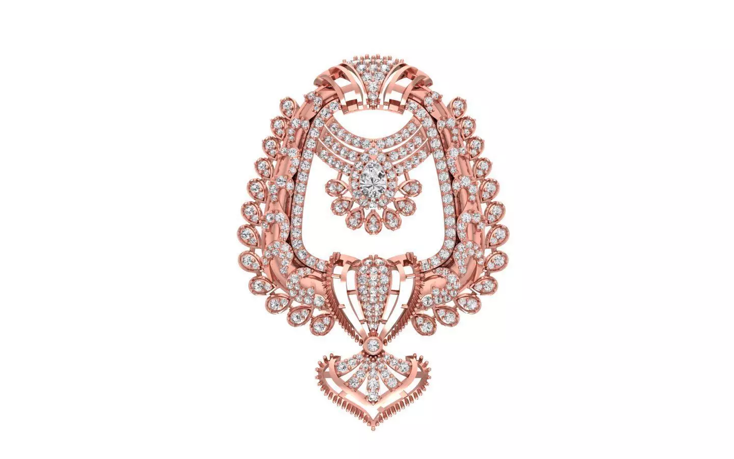 Women Pendants 3dm STL OBJ FBX Renders Details 3D print model