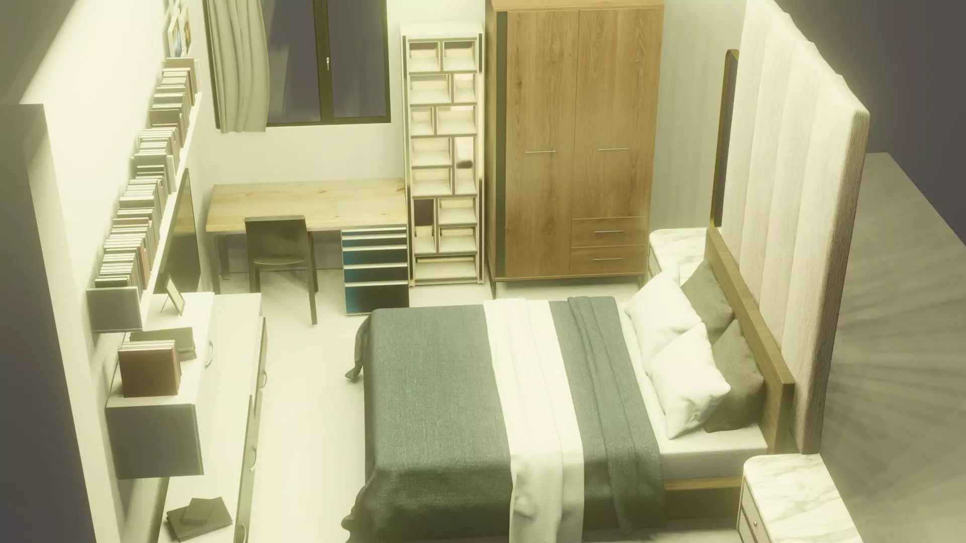room interior Free low-poly 3D model