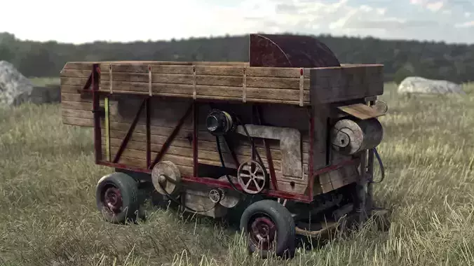40 era Thresher - Combine Harvester