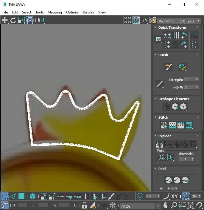 Easter Pop It Fidget Toys Set 3D model_34