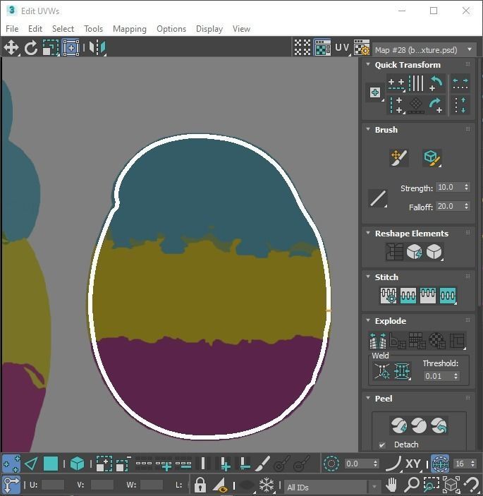 Easter Pop It Fidget Toys Set 3D model_23