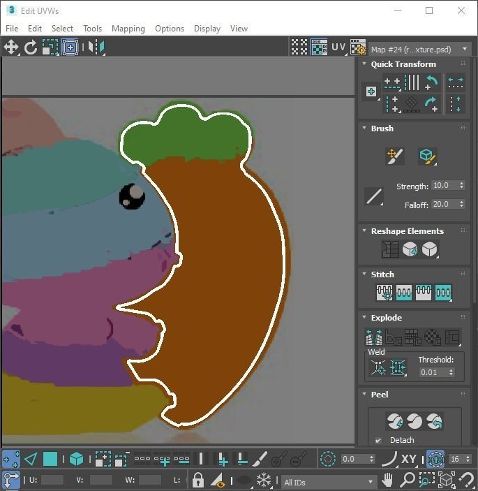 Easter Pop It Fidget Toys Set 3D model_25