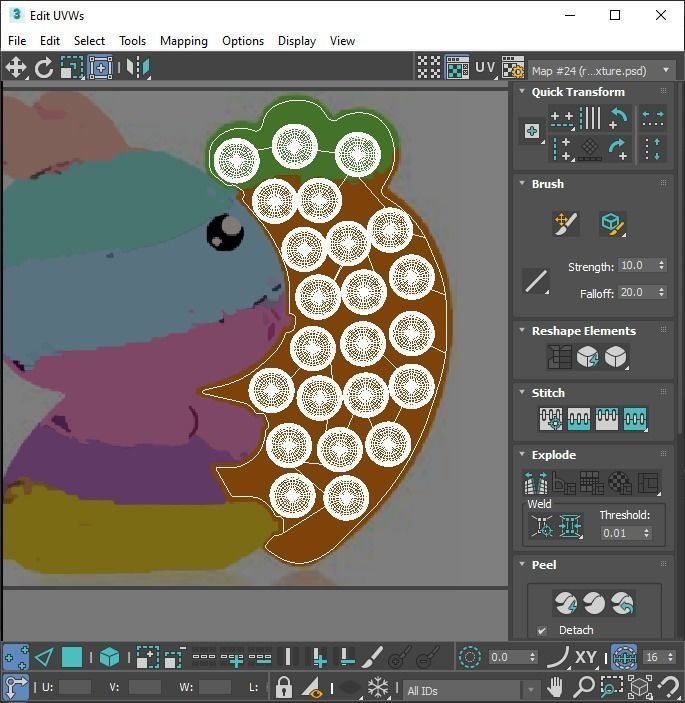 Easter Pop It Fidget Toys Set 3D model_27