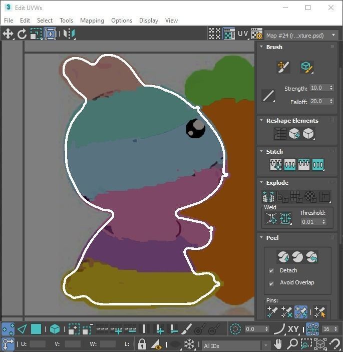 Easter Pop It Fidget Toys Set 3D model_32