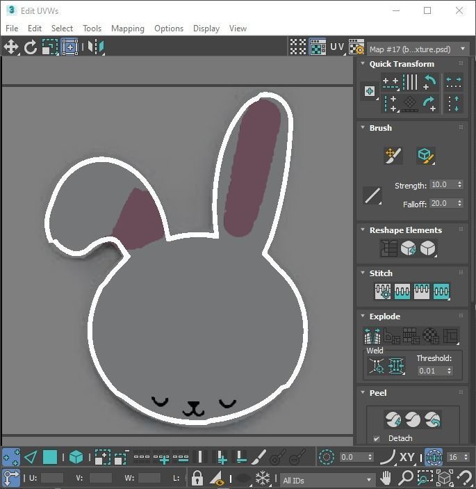 Easter Pop It Fidget Toys Set 3D model_22