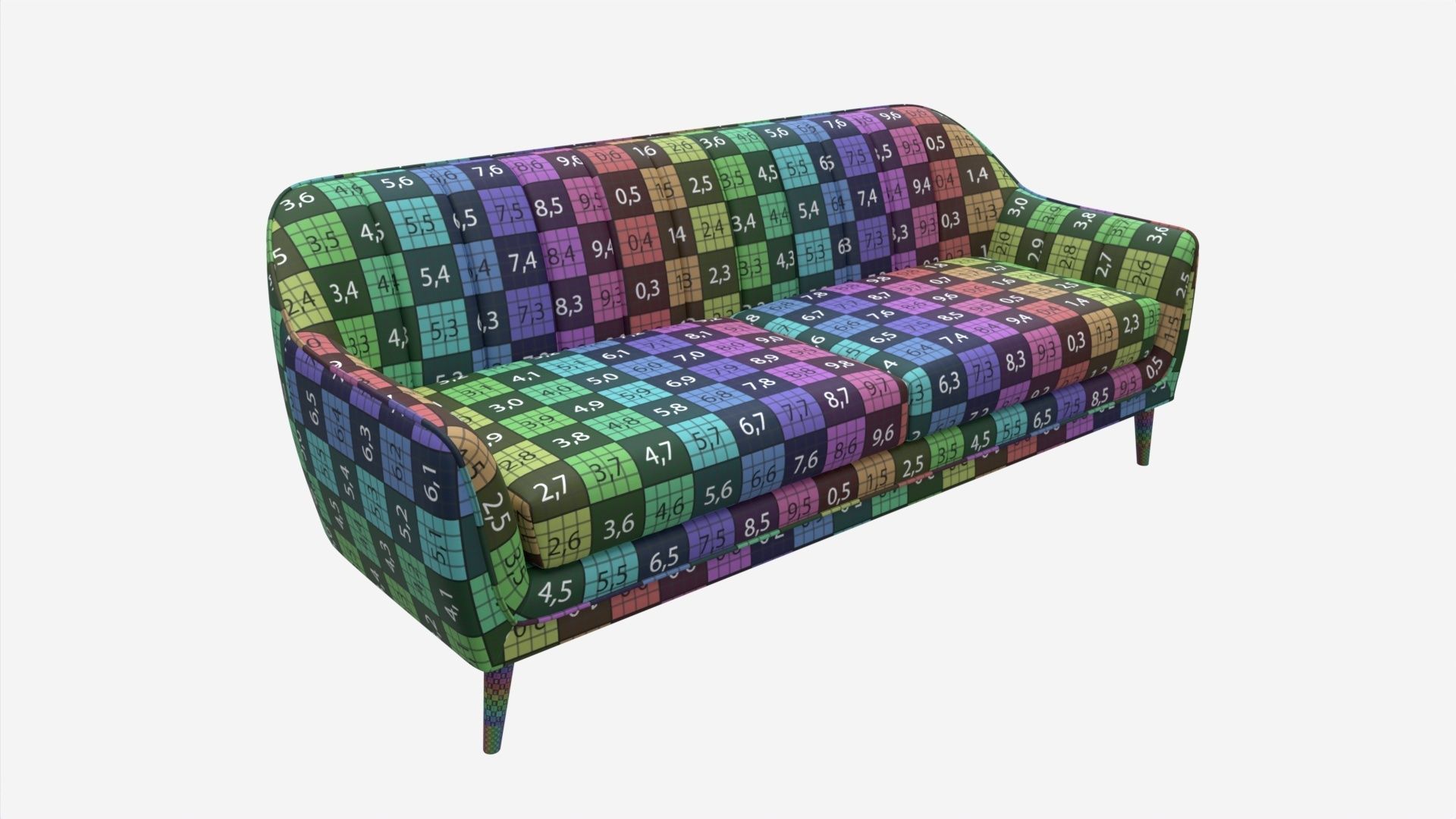 Sofa Joanna 3D model_7