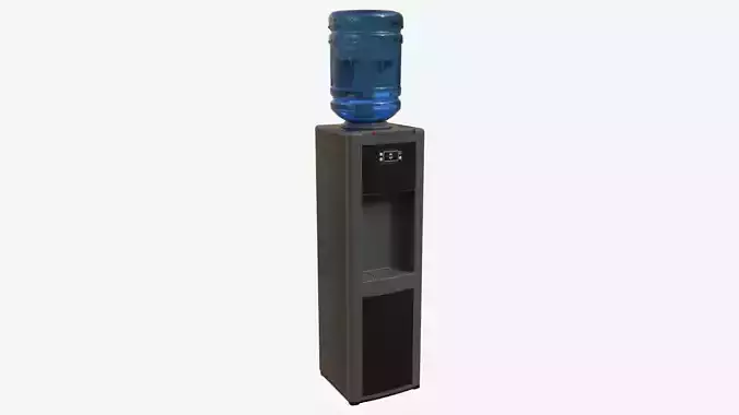 Top Load Water Dispenser 02 3D model
