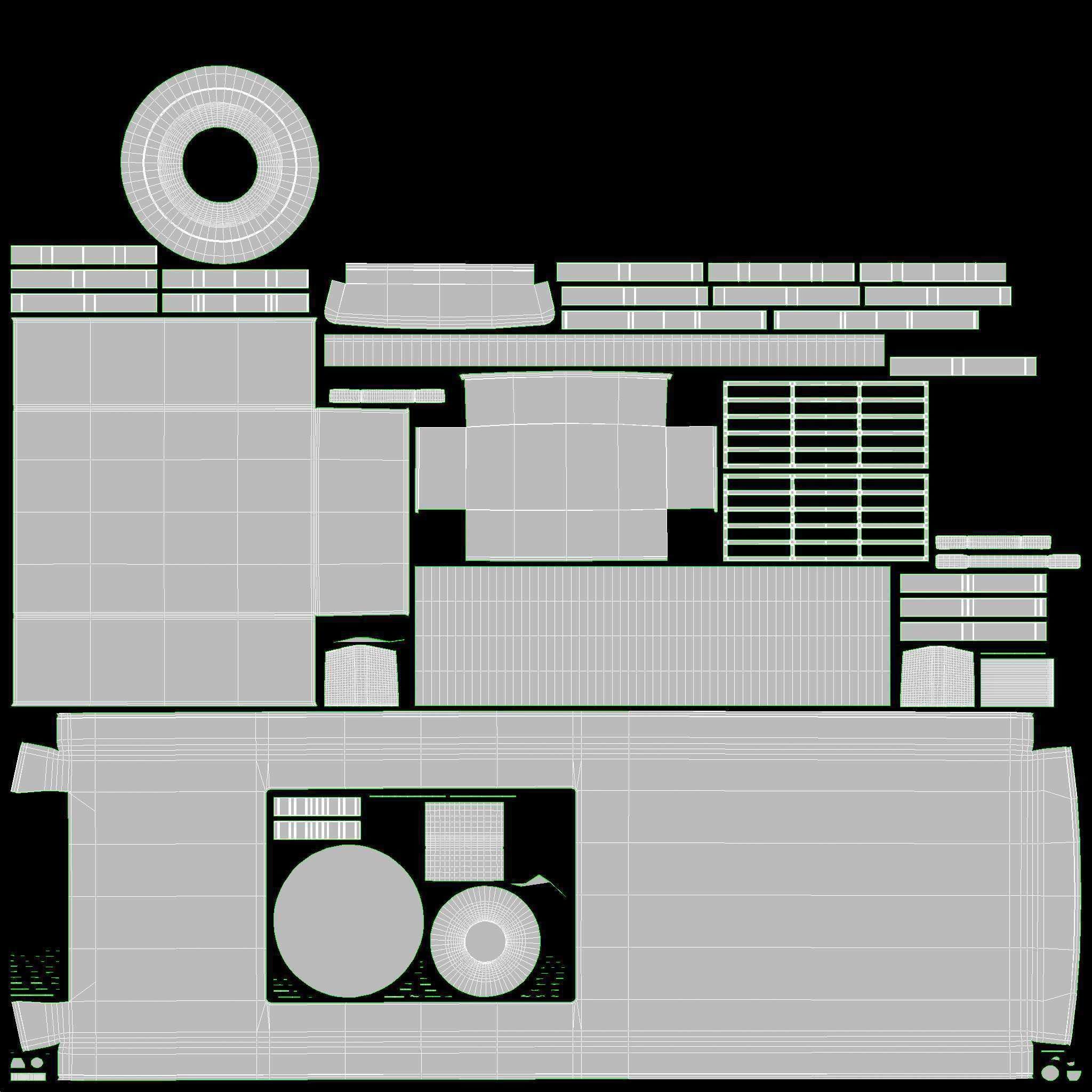 Top Load Water Dispenser 02 3D model_12