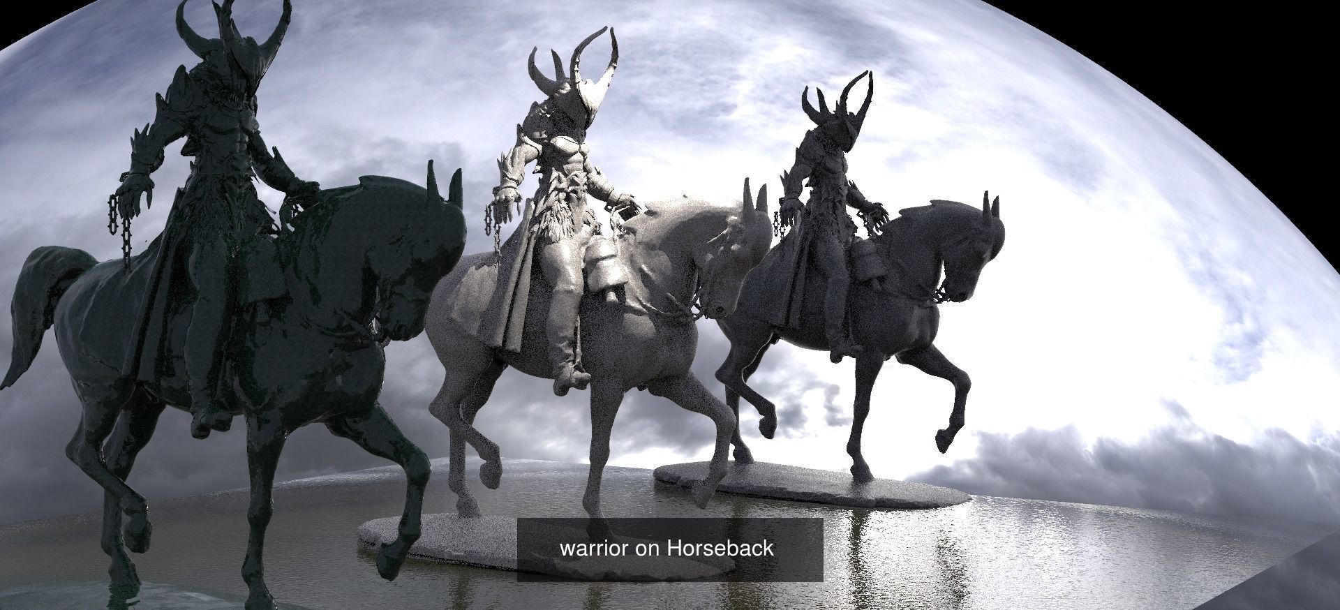 Horse collection 1 bird flying in sky _12