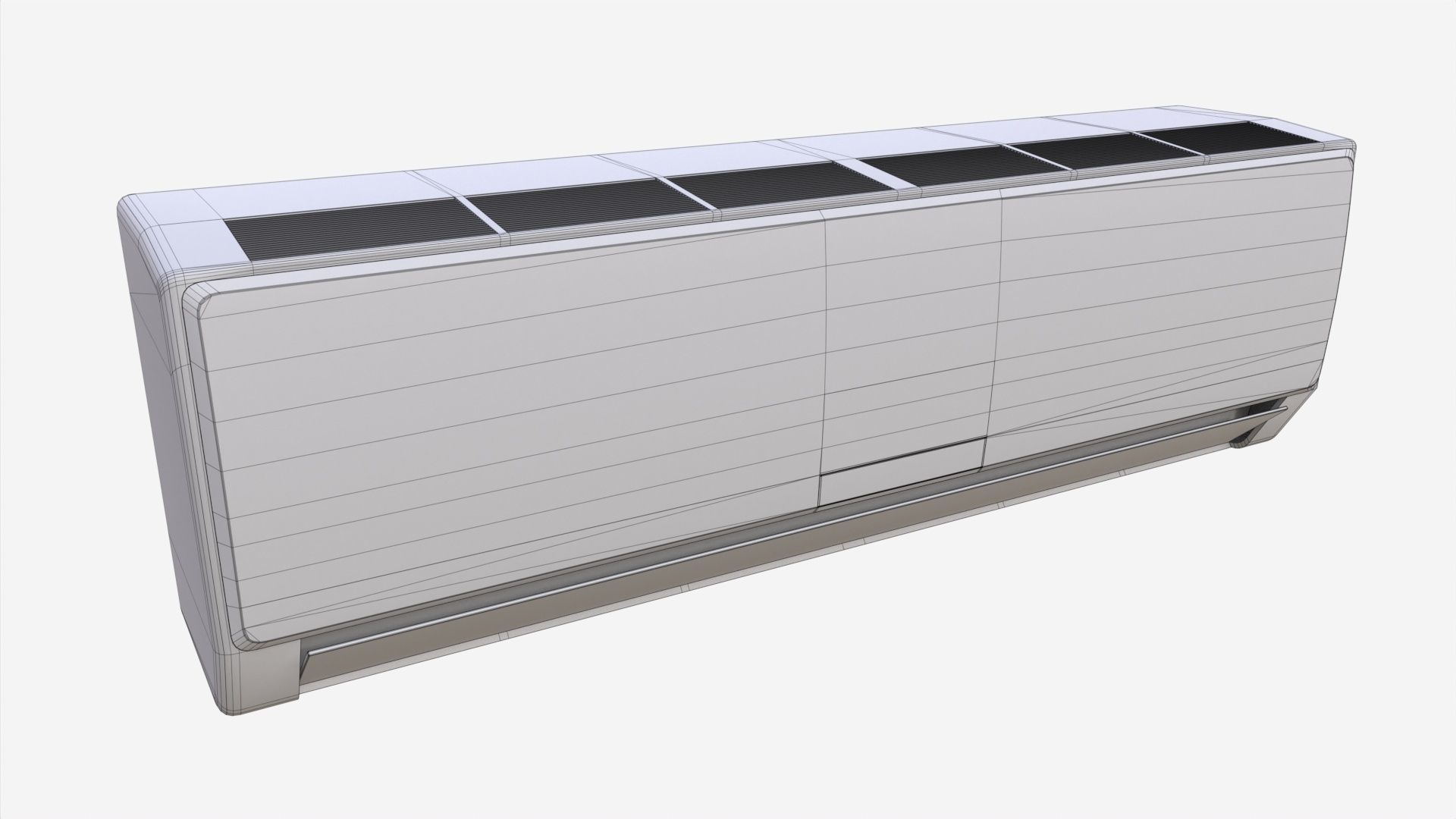 Wall mounted conditioner 3D model_6