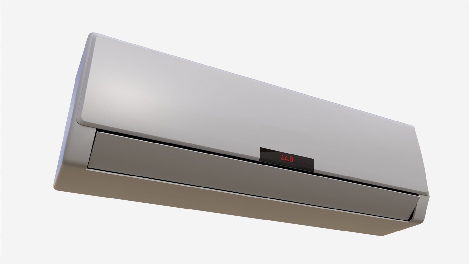 Wall mounted conditioner 3D model_2