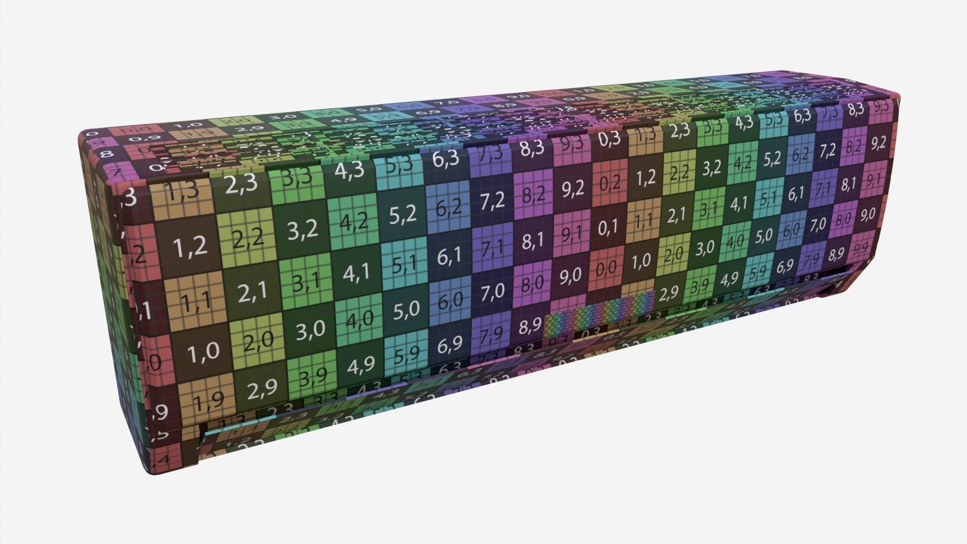 Wall mounted conditioner 3D model_7