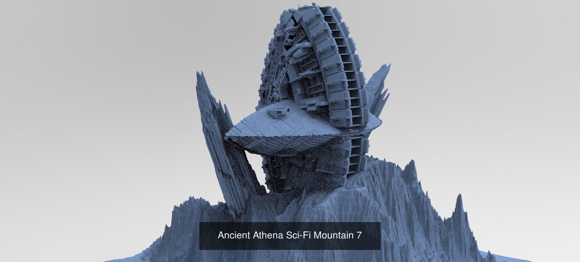 Mountain collection 1 series of showing castle _13