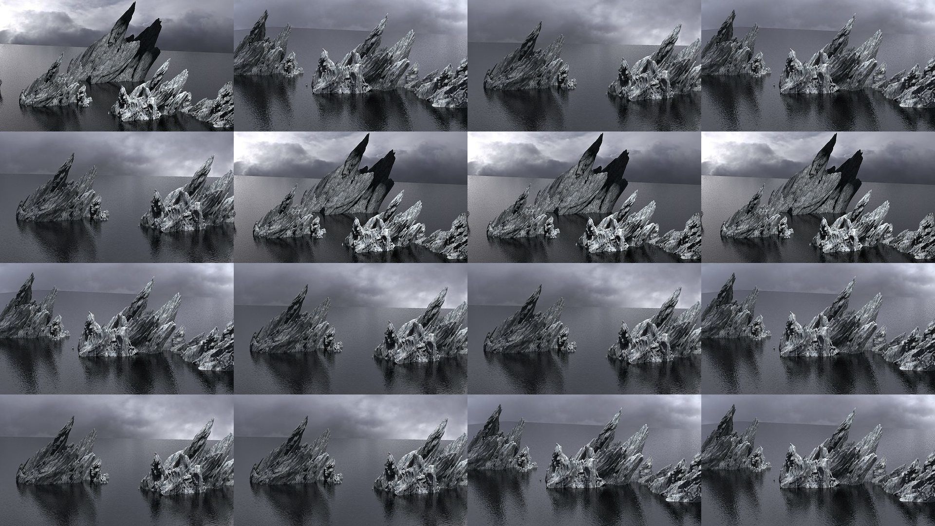 Mountain collection 1 series of showing castle _1