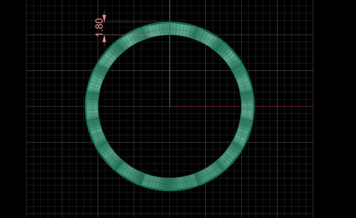 Coco Crush Style Rings Collection All Sizes 3mm 3D print model_10