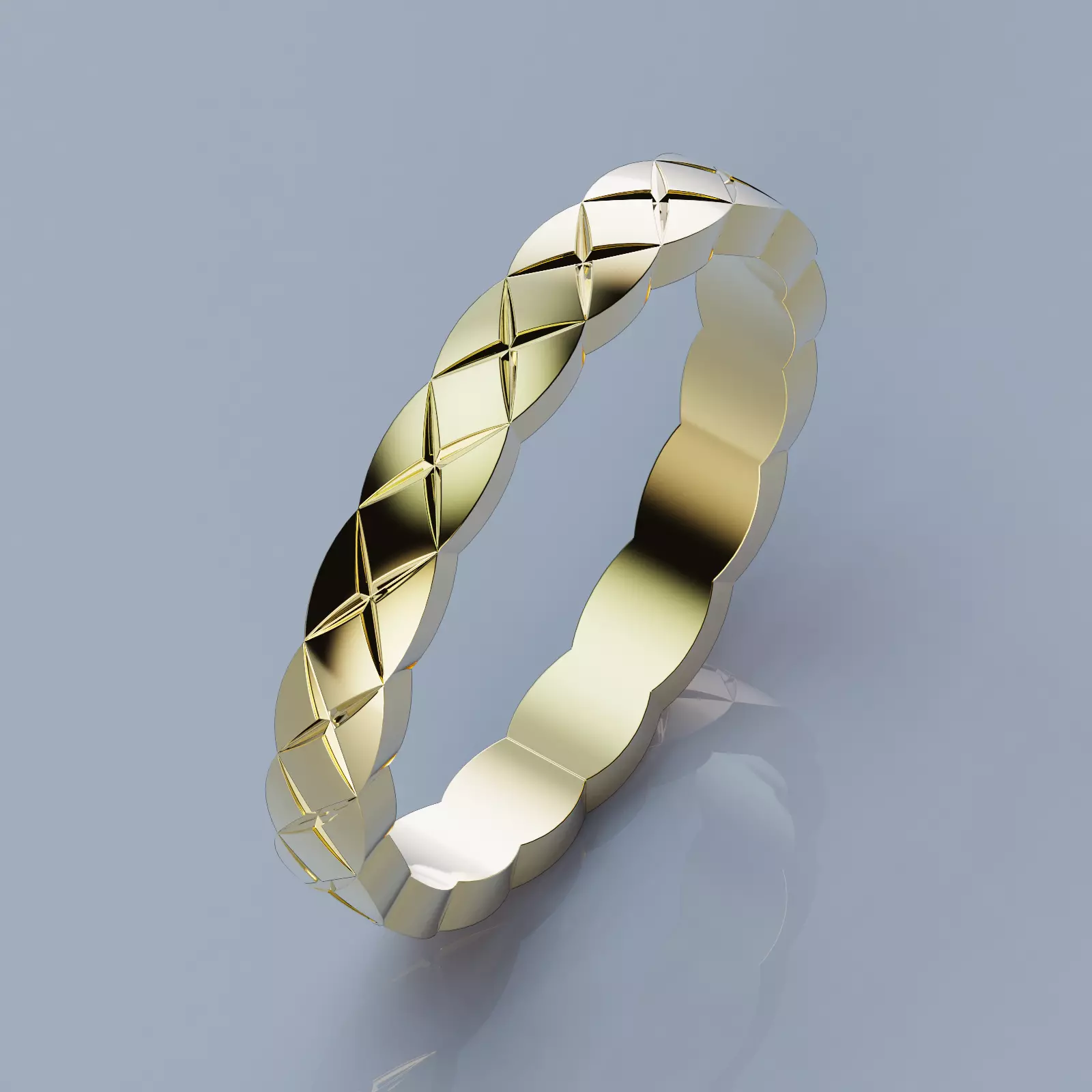 Coco Crush Style Rings Collection All Sizes 3mm 3D print model_0